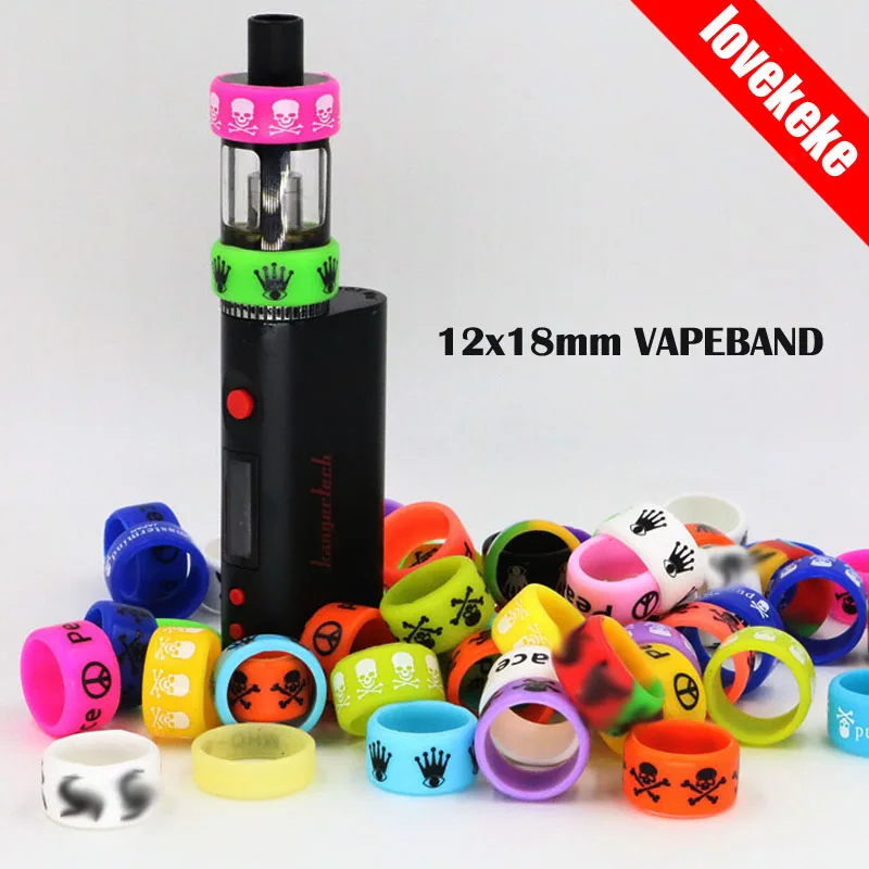 Vape band противоскользящее Силиконовое кольцо для диаметра 20-27 мм электронной