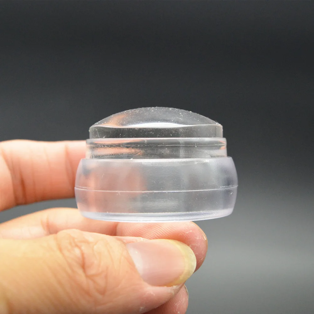 1 Набор матовых стемперов в форме бутылки для дизайна ногтей скребок с