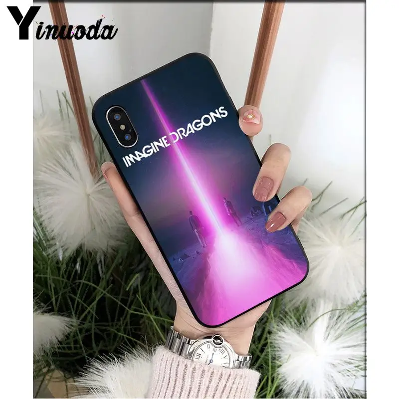 Yinuoda Ночная музыка imagine Dragon music кожаный чехол для телефона чехол для Apple iPhone 8 7 6 6S Plus X XS MAX 5 5S SE XR чехол - Цвет: A15