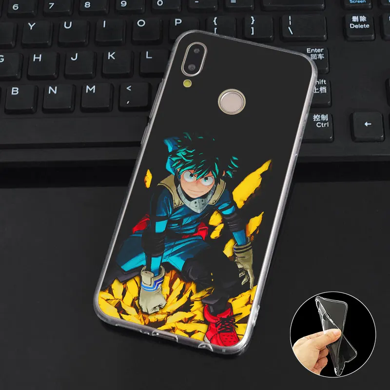 Мягкий силиконовый чехол DREAMFOX M410 Boku No Hero Academy из ТПУ для huawei Honor 6A 6C 7X9 10 P20 P30 Lite Pro P