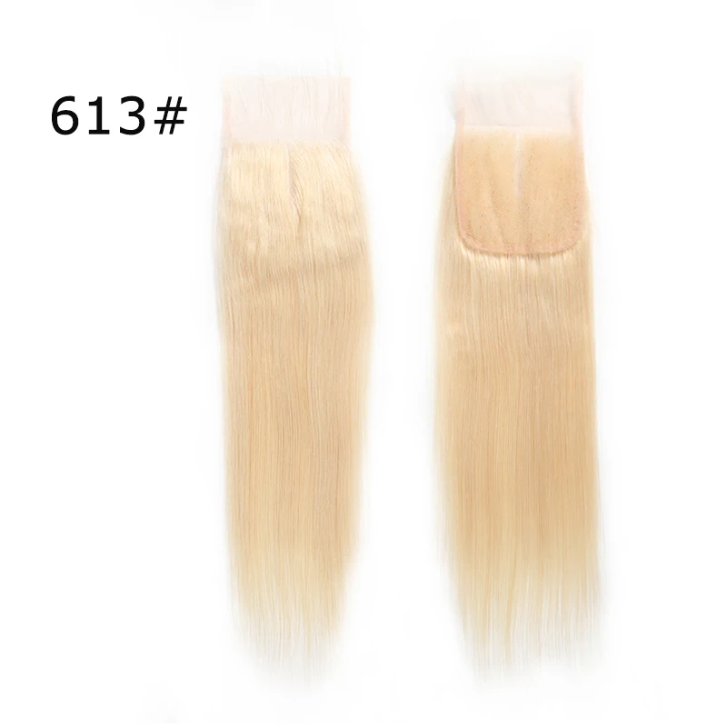 AddBeauty 4x4 кружева Закрытие прямой Remy бразильский свободный средний часть