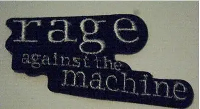 Наклейка на музыкальную ленту Rage Against The Machine нашивка с помощью утюга/пришивания