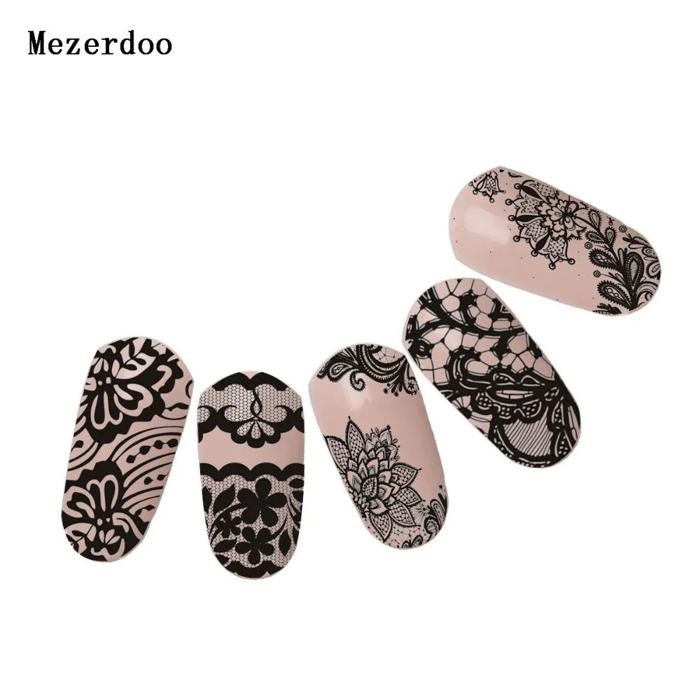 Винтажные шаблоны с кружевом и цветочным рисунком штамповка стандартный шаблон