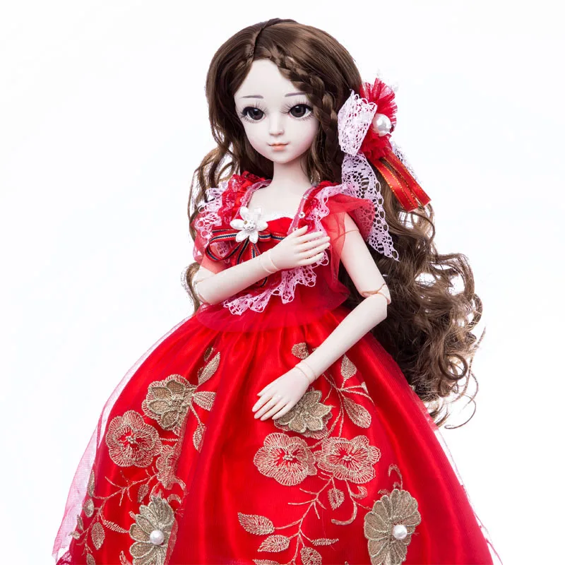 Принцесса Анна bjd кукла 1/3 60 см sd Набор Кукол DIY коллекция девочка кукла подарок для возраста 8 лет старше с подставкой