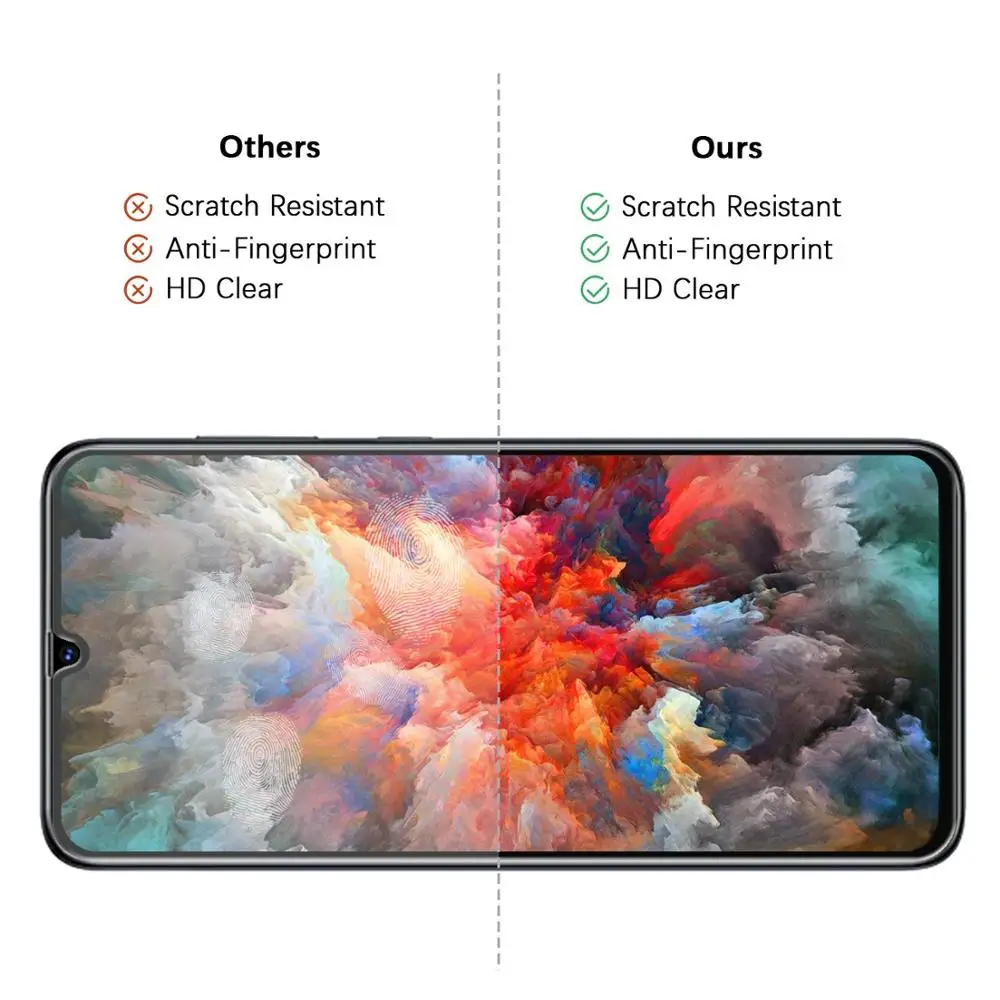 2 в 1 Защитное стекло для Samsung A50 A40 A70 A30 A20 A10 закаленное объектива пленка на A21 A21s + M21