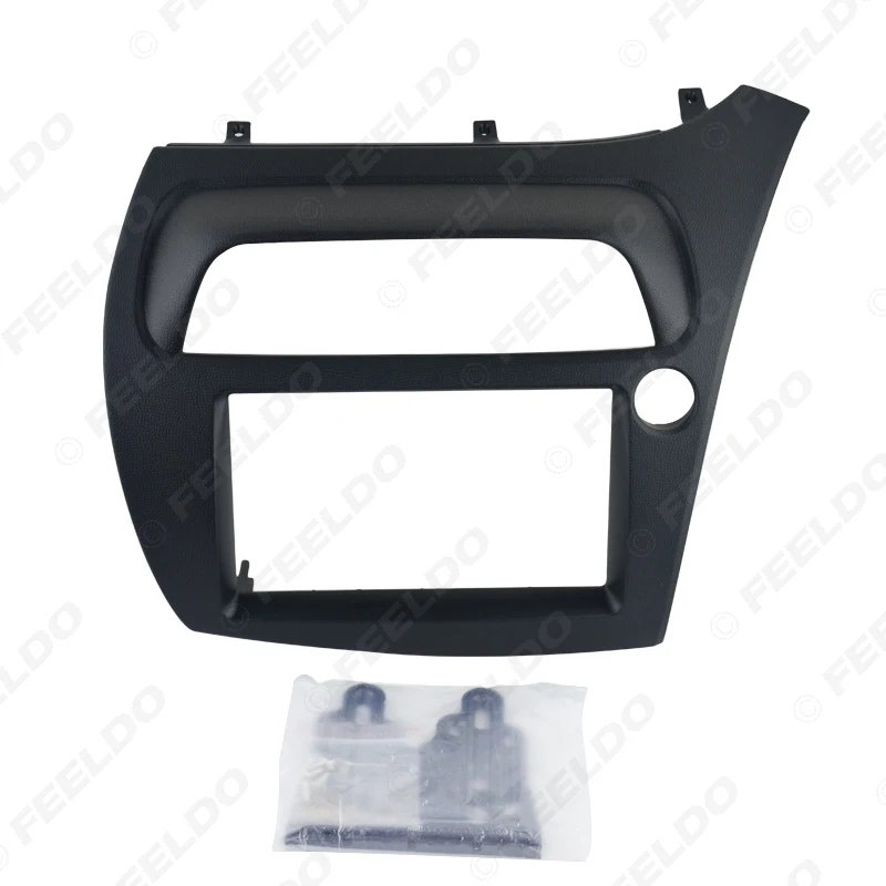 FEELDO Car DVD/CD Radio Stereo Fascia Panel Frame Adapter Fitting Kit For Honda CIVIC Europe 06~11(RHD) | Автомобили и мотоциклы