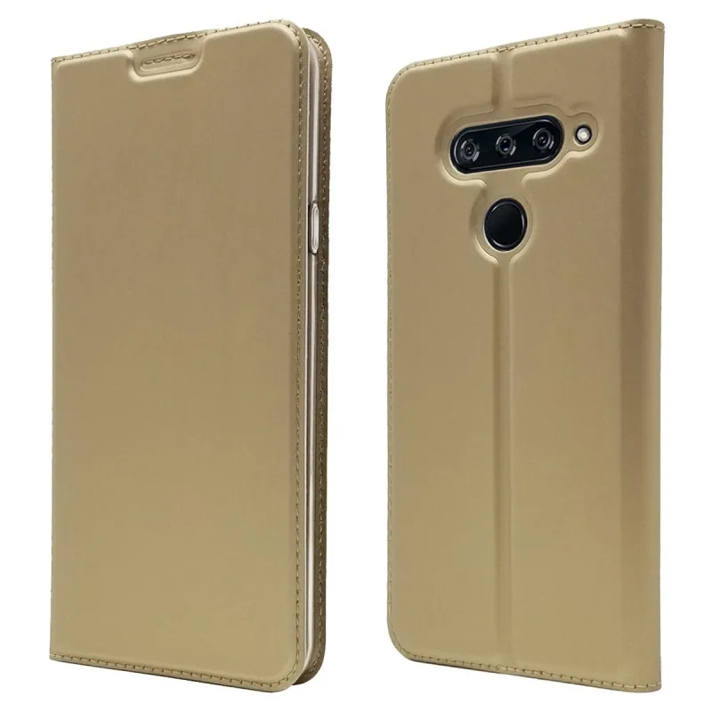 Роскошный чехол из искусственной кожи для LG Q6 Q8 G6 G7 V20 V30 V40 чехол thinq модный откидной Чехол Магнитный чехол для телефона