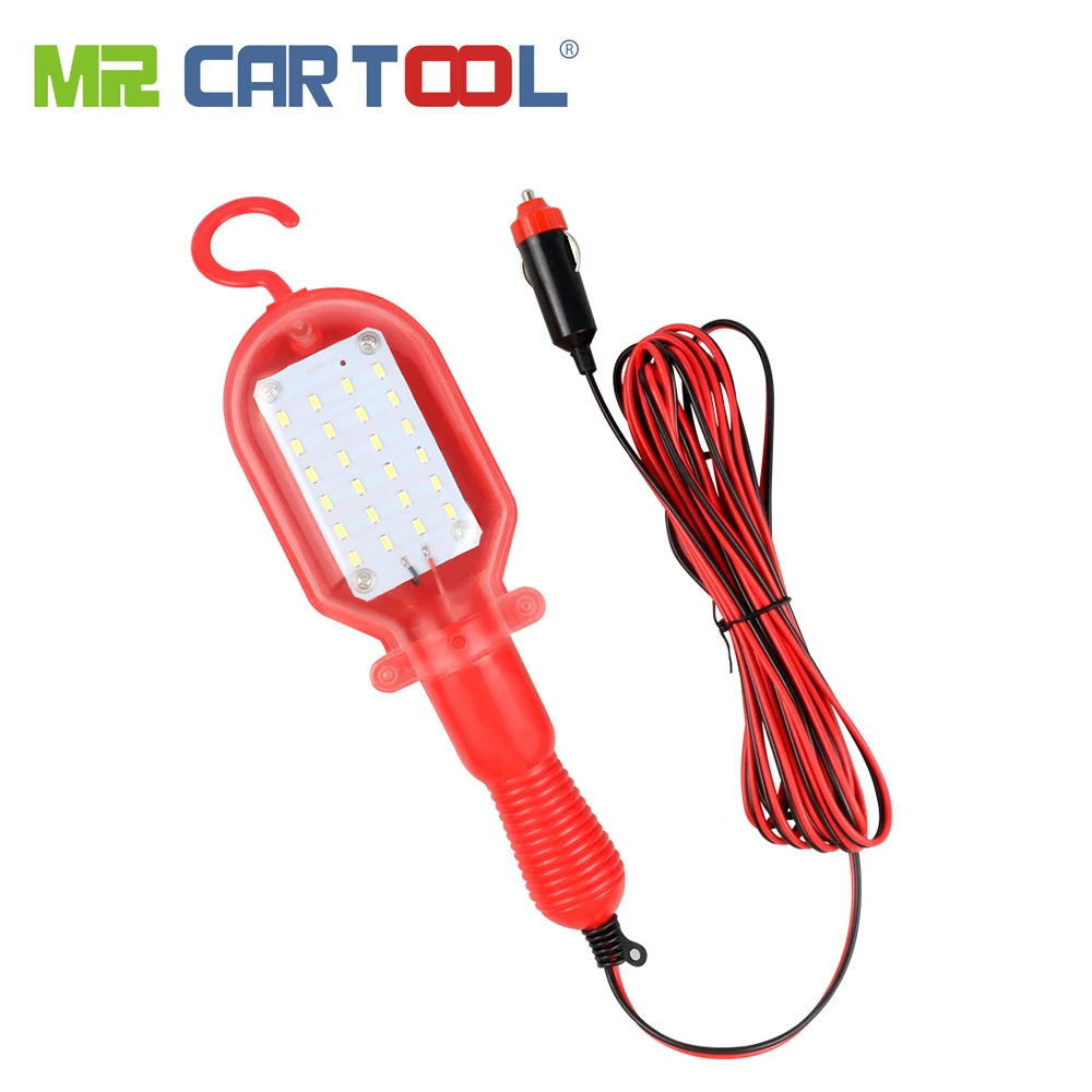 Mr Cartool 12-24 В светодиодный светильник s автомобильный рабочий бар 5 м кабель 24 шт.