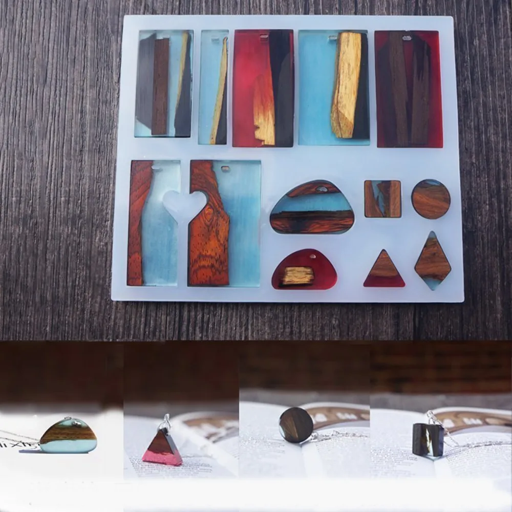 

DIY Silicone Pendant Mold Jewelry Resin Casting Mold Epoxy Resin Jewelry Tools