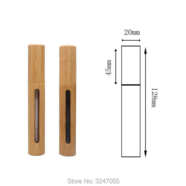 Бамбуковые косметические упаковочные контейнеры 6 мл Бамбуковая бутылка для