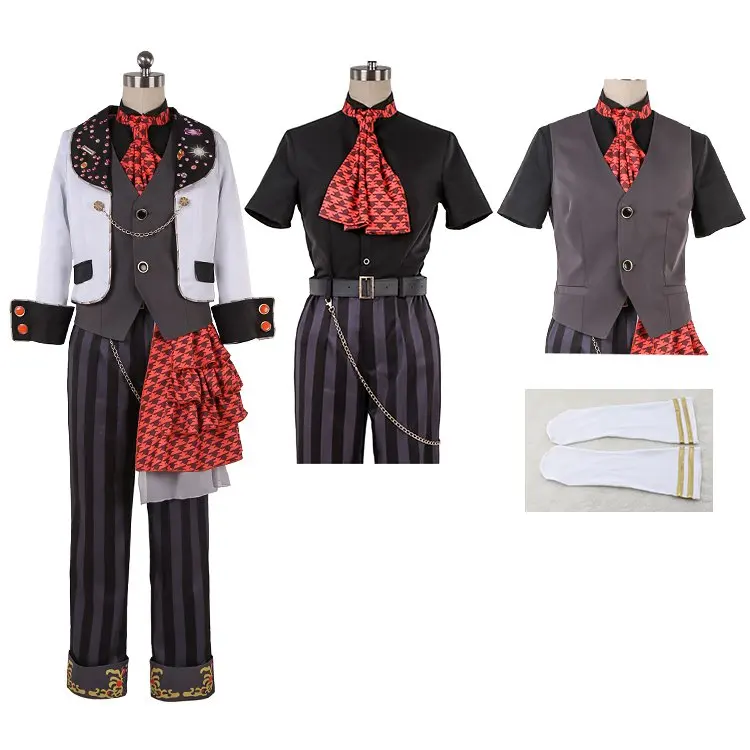 

Anime IDOLiSH7 OP WiSH VOYAGE Mitsuki Izumi Uniform Fancy Dress Custom Made Cosplay Costume
