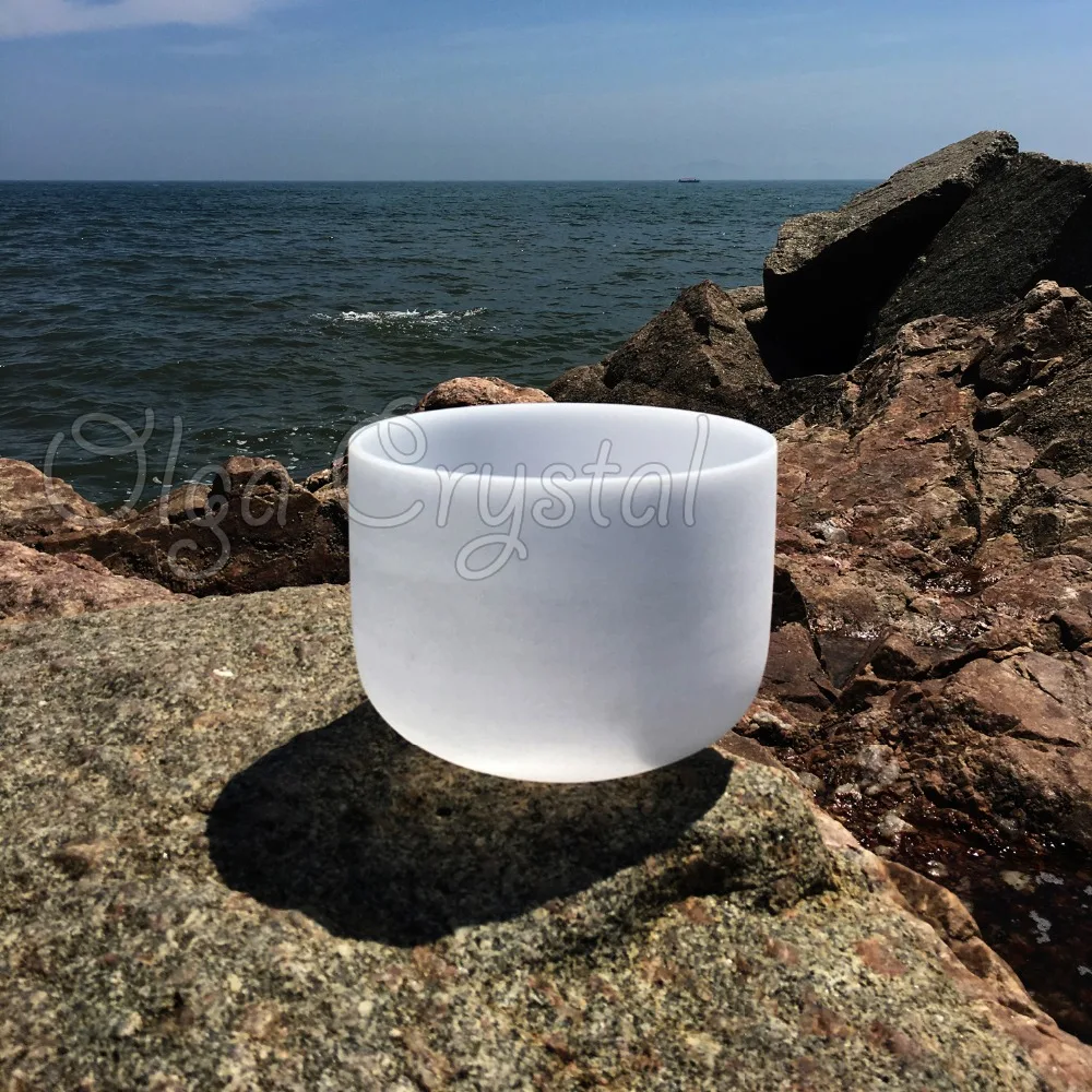 12 &quotматовое третий глаз Исцеление чакры камень кварц кристалл поющая чаша