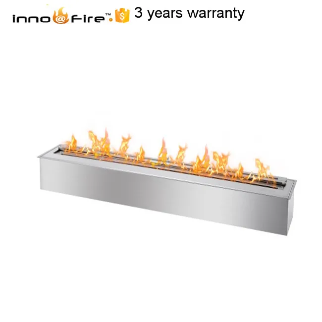 

Inno-Fire 48 inch stainless steel silver manual alcohol kamin