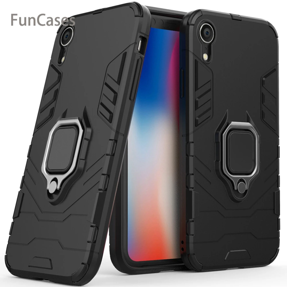 Чехол для iPhone XR силиконовый чехол из ТПУ и жесткого поликарбоната ультра