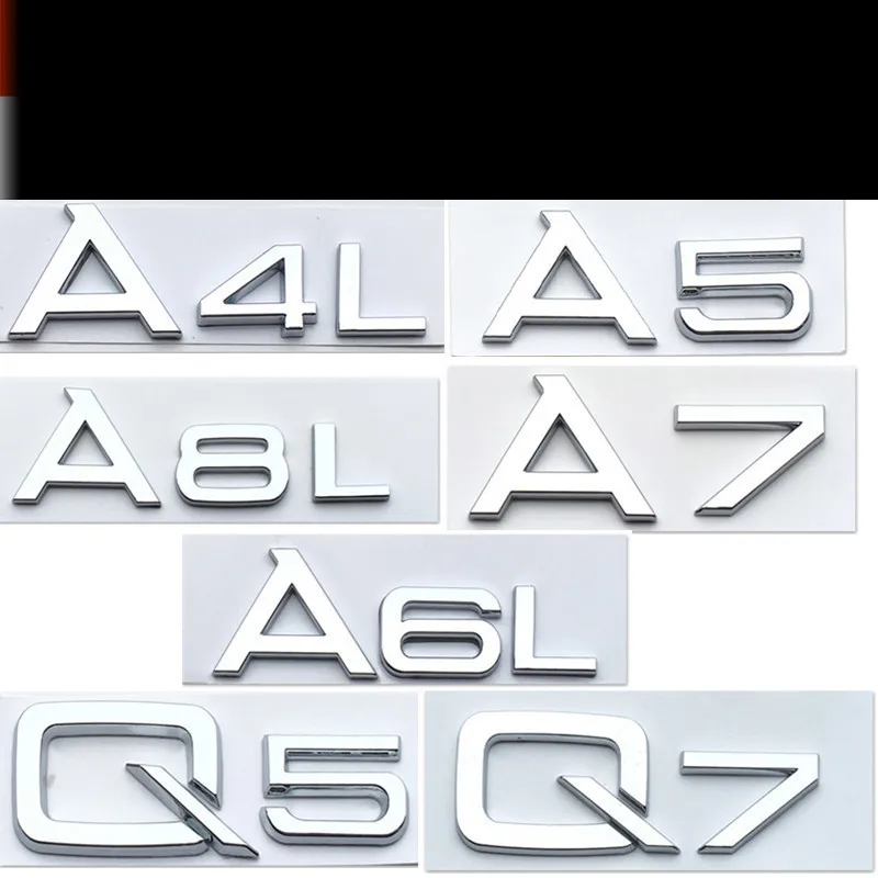 1 шт. 3D ABS A3 A4L A5 A6L V6T V8T 8 T 2 0 3 для всех багажников разгрузочная емкость эмблема