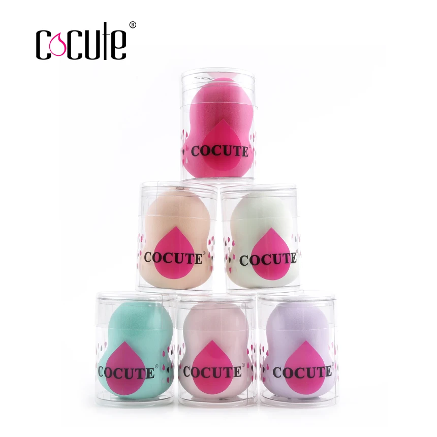 Cocute 1 шт. подарки макияж губка для красоты косметическая пудра гладкие