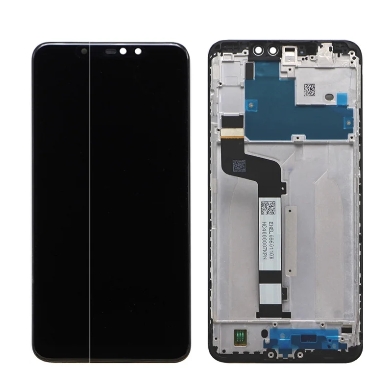 BKparts 10 шт. ЖК-дисплей для Xiaomi Redmi Note 6 Pro сенсорный экран стекло дигитайзер полная