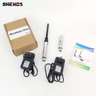 Беспроводной светильник для дискотеки DMX512, лазерный светильник DMX, контроллер 300 м, приемник или передатчик 2,4G, светодиодный сценический светильник светодиодный светильник