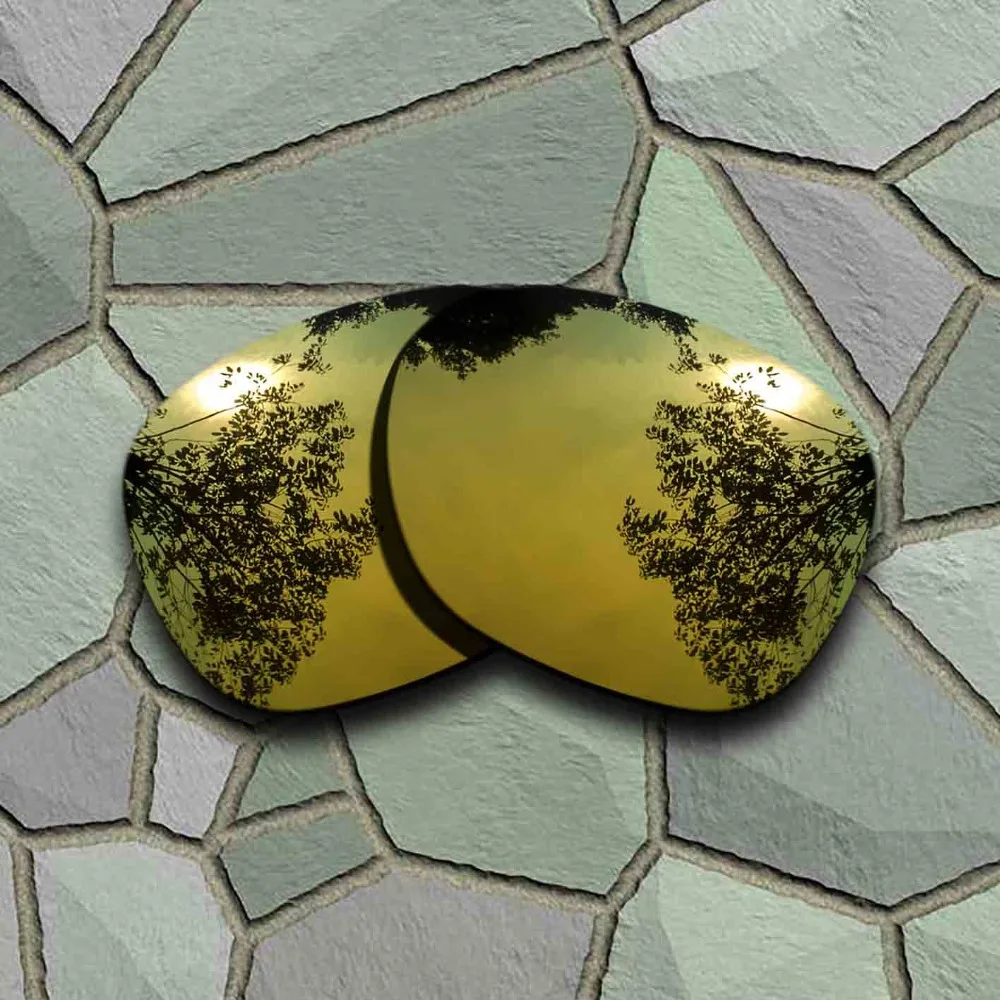 Солнцезащитные очки Oakley с поляризационными стеклами сменные желтые золотые и