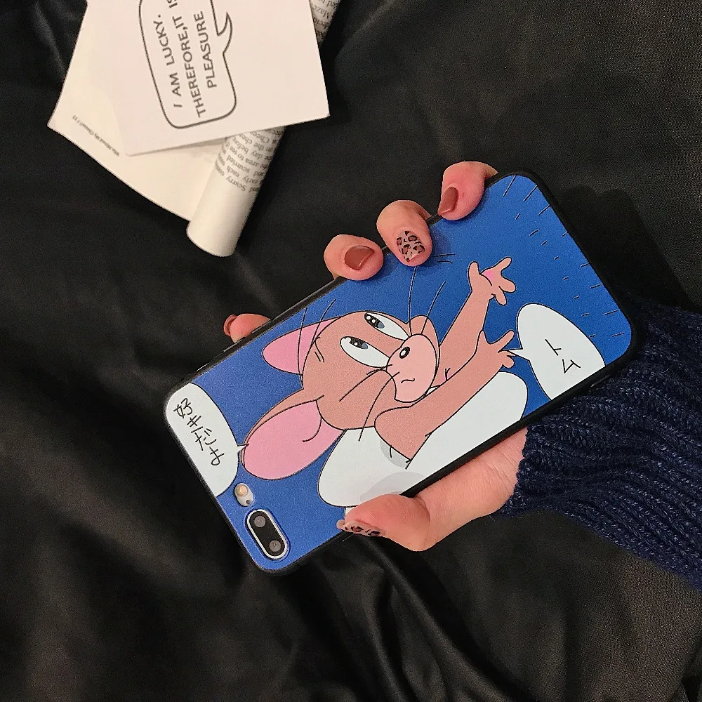 Корпус мягкий чехол из ТПУ с рисунками мультфильм Lucu untuk для vivo V9 V7 V5 плюс y71 y83 y66 Z3