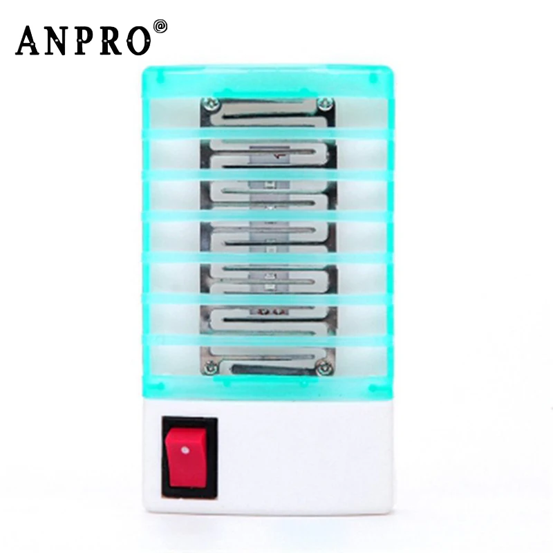 Anpro мини лампа для уничтожения комаров светодиодный Отпугиватель электрическая