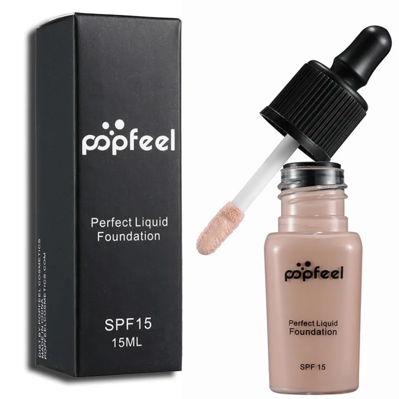 Popfeel Осветляющий тональный крем консилер база для макияжа лица контура глаз