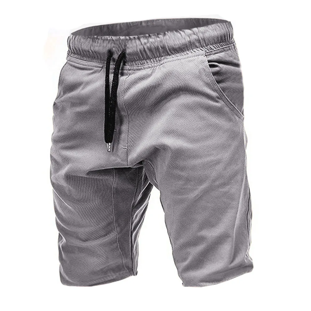 

New Men Shorts Gyms Fitness Loose Bodybuilding Joggers Summer Quick-dry Cool Male Casual Beach Brand Sweatpants DK19028