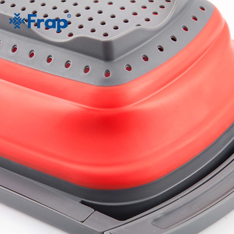 FRAP кухня Выдвижная пластиковая корзина для раковины пластиковый держатель