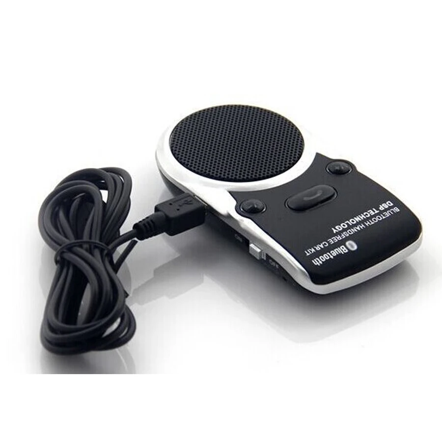 Автомобильный комплект на солнечной батарее Bluetooth беспроводной динамик телефон