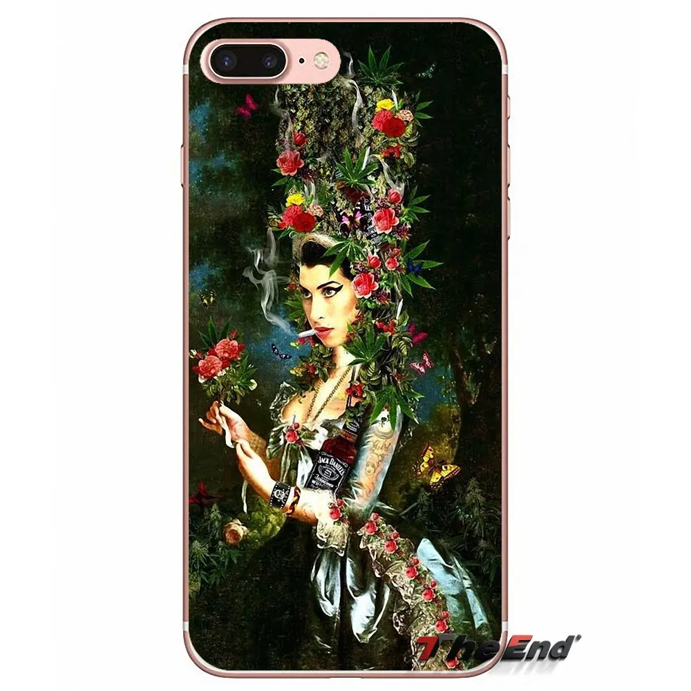 UK Girl Singer Amy Winehouse Art мягкий чехол для HTC One M7 M8 A9 M9 M10 E9 Plus Desire 630 530 626 628 816 820 Motorola G G2 G3 |
