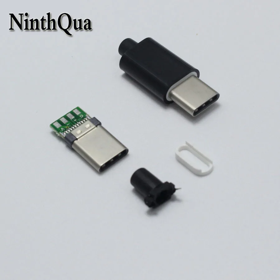 1 USB 3 Type C разъем типа сварочный в PCB для Apple iPhone 5 ipad и т. Д. черный|Соединители| |