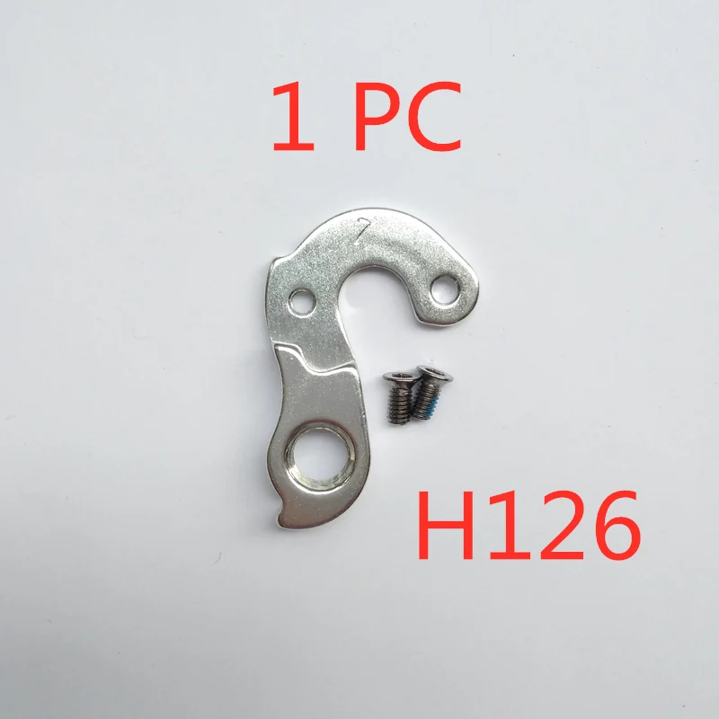 WGH126P1 1 шт. велосипед Шестерни вешалка MTB дорожный велосипед Шестерни задний механизмы переключения передач для велосипеда задний крючок с помощью болтов - Color: WGH126P1