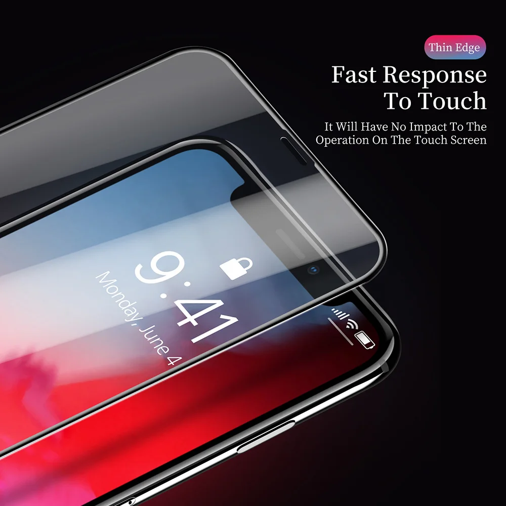 стекло на айфон xs Max DUX DUCIS закаленное для iPhone Xs 9h полное покрытие защитное X S XR 2018 Защитная пленка экрана