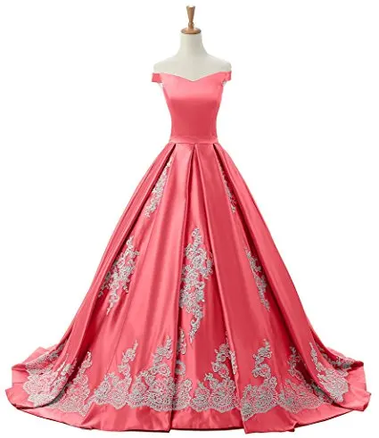 ANGELSBRIDEP Новые Vestidos De 15 Anos Vestidos De Quinceanera платье Очаровательная аппликации дебютантка длинное вечернее платье - Цвет: Розовый