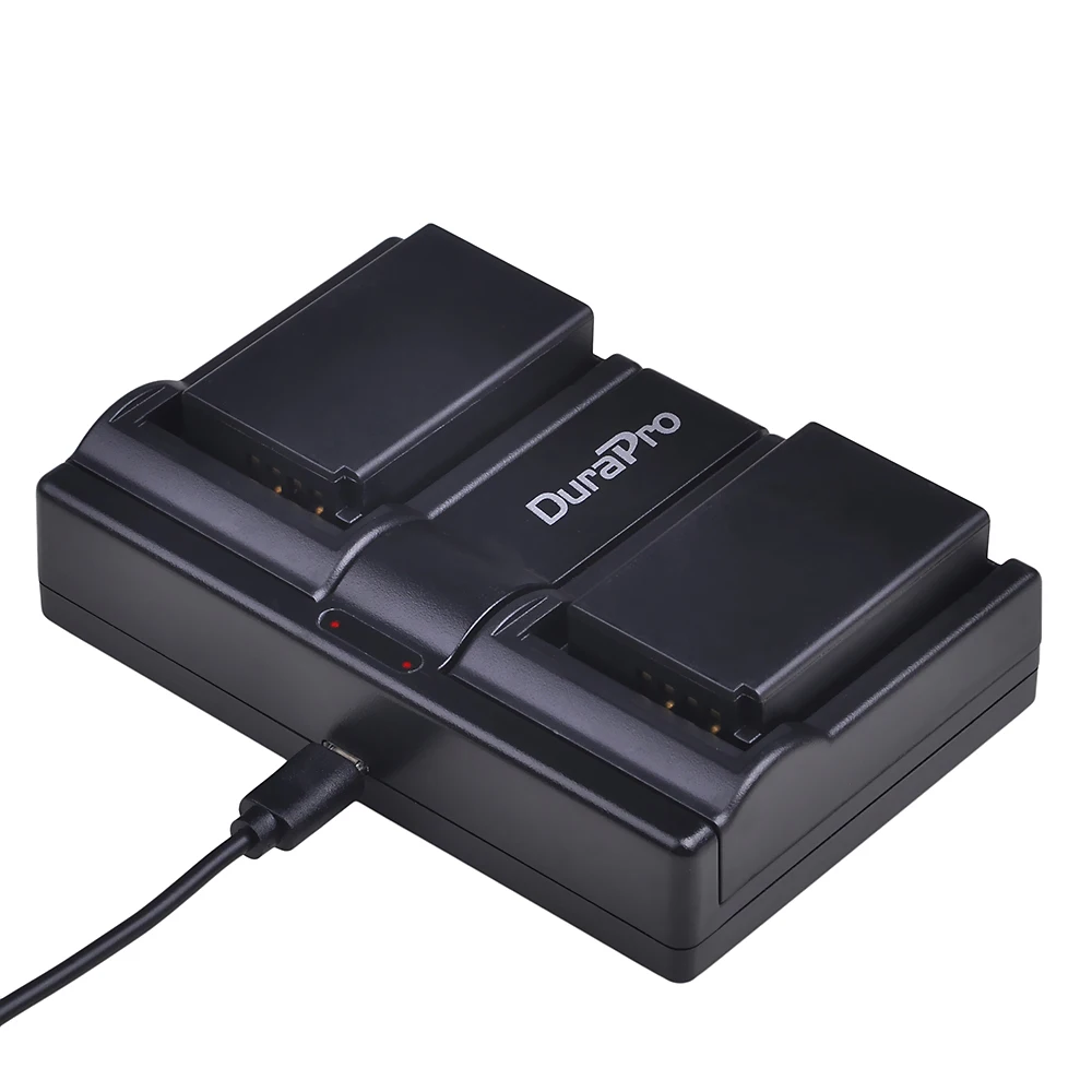 Durapro 4 шт. 1200 мАч EN-EL20 EN EL20 аккумуляторная батарея + USB двойное зарядное устройство