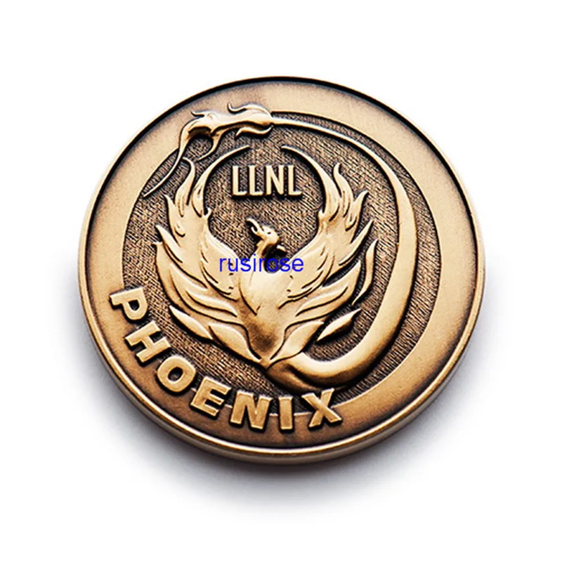 

Phoenix commemorative COINS,Phoenix double coin customization