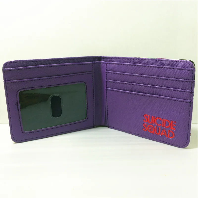 Wallets Movie Suicide Squad Wallet Women Men Student Anime Purse Bag Batman Harley Quinn For Teenager W368 |