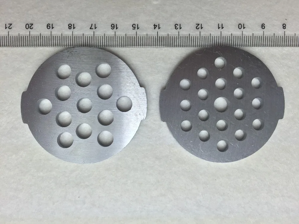 2 шт./лот Мясорубка пластина решетчатая запасные части 4 мм 7 ячейка для Moulinex HV2 HV3 HV4
