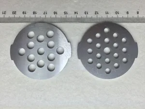 Решетка для мясорубки Moulinex HV2 HV3 HV4 HV6, пластина 4 мм 7 мм, 2 шт.лот