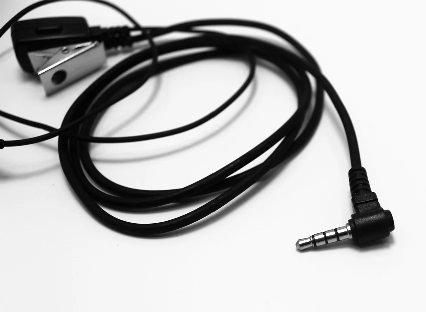 1 Pin 3 5 мм PTT Микрофон Гарнитура Железный зажим для YAESU радио VX 2R/3R/5R/160 футов TSP|Рации|