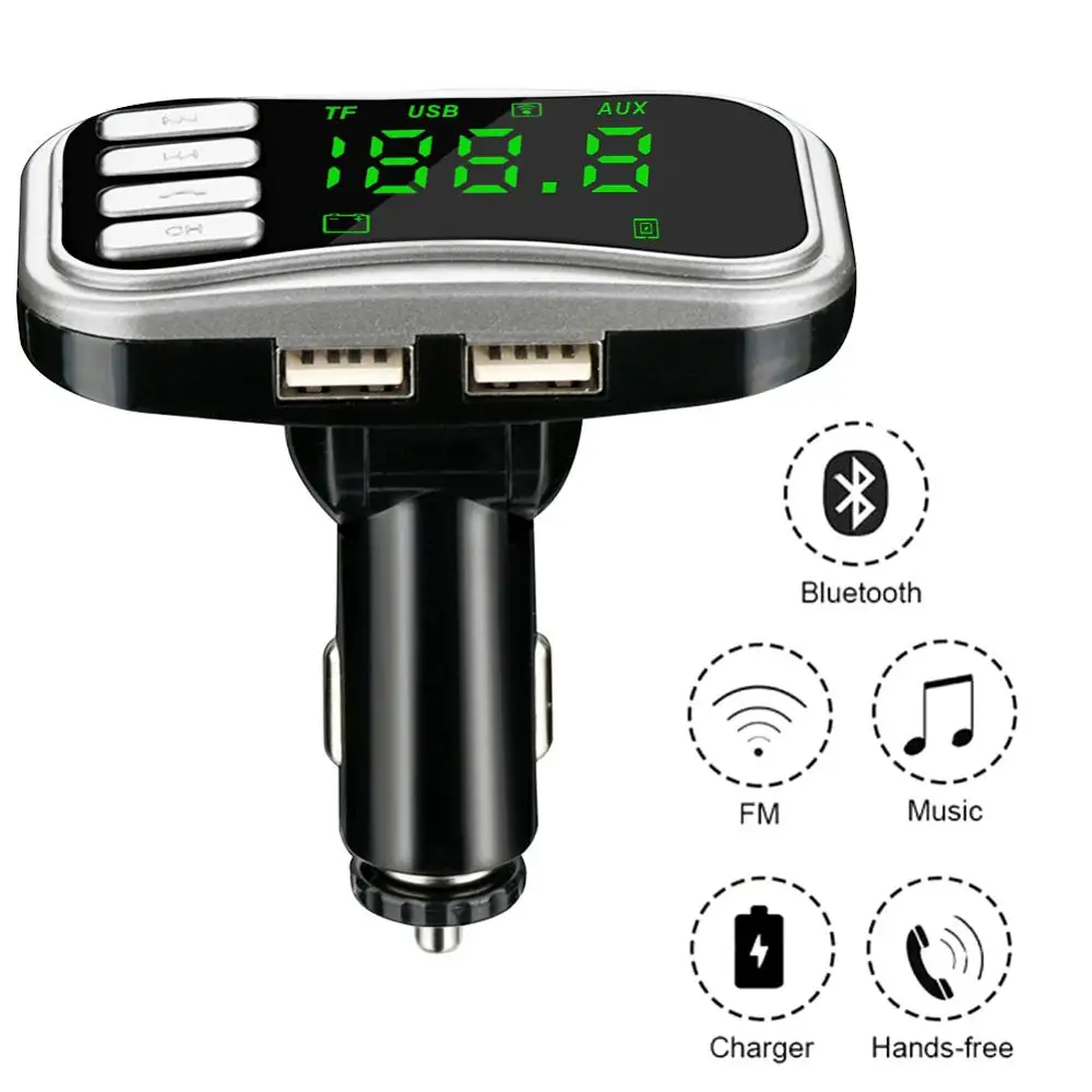 Беспроводной Bluetooth Автомобильный Mp3 плеер Handsfree автомобильный комплект fm