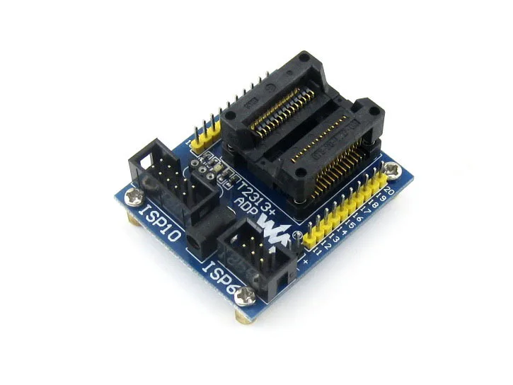 T2313 + ADP ATtiny2313 AT89S2051 AT89S4051 SOIC20 (300 mil) AVR программирующий адаптер тестовая розетка