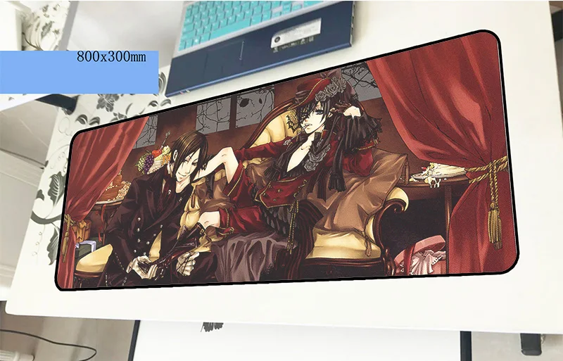 design 10 Черный Батлер коврик для мыши 80x30 см самый дешевый игровой коврик для мыши большой геймерский коврик HD принт компьютерный стол padmouse клавиатура большие игровые коврики - Цвет: design 10