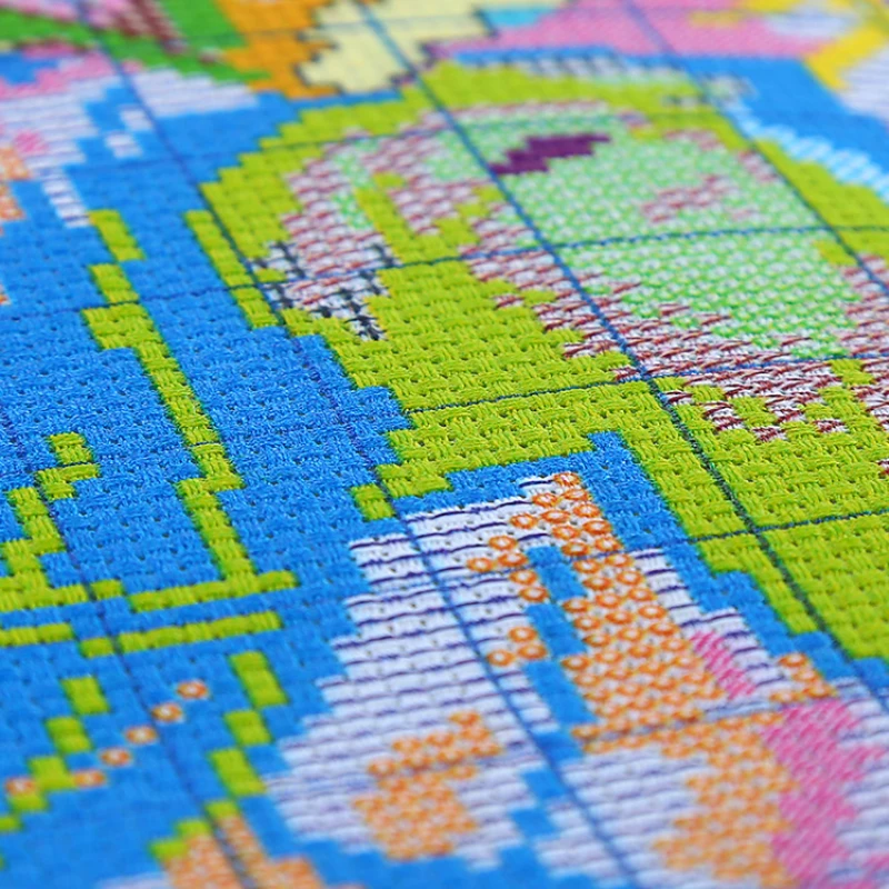 Одежда для маленьких детей девочек или мальчиков Набор вышивания DMC Вышивка