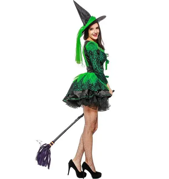 Witch Costume Women Cosplay Costumes Halloween Party Fancy dress |