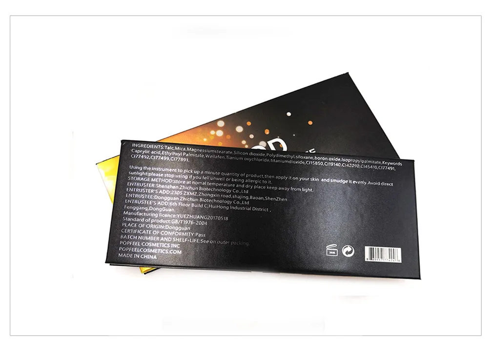 16 цветов Тени для век Блеск тени для век Палитра Shimmer Profusion макияж портативные тени для век Личная этикетка подходит для начинающих