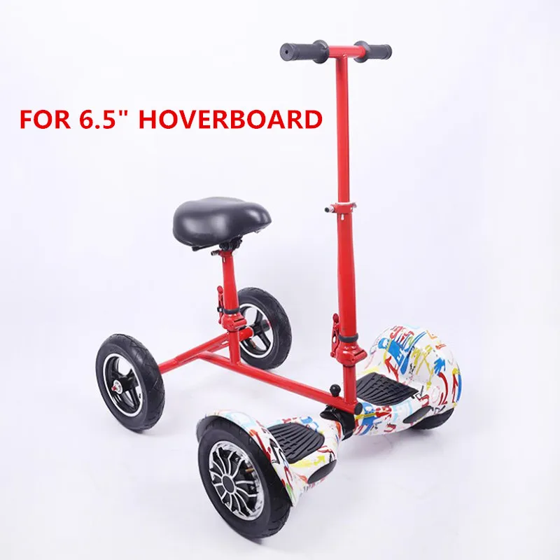6.5 red Hover kart Hoverbike для ХОВЕРБОРДА 6,5 10 Hover Seat для самобалансирующегося скутера E-Scooter Attachment Go Kart Seat Holder Frame - Цвет: 6.5 red