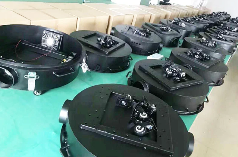 Сценический движущийся луч светильник 200W230W260W330W350W Открытый Дождь Снег Защитная Прозрачная крышка капот дом с основанием