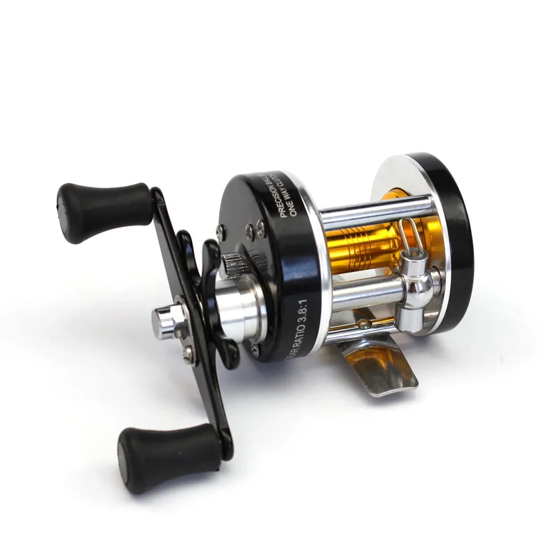 

Double Centrifugal Brake Systems 3.8:1 Baitcasting All Metal Carp Fishing Drum Reel Knob Bait Casting Wheel Saltwater Magnetic