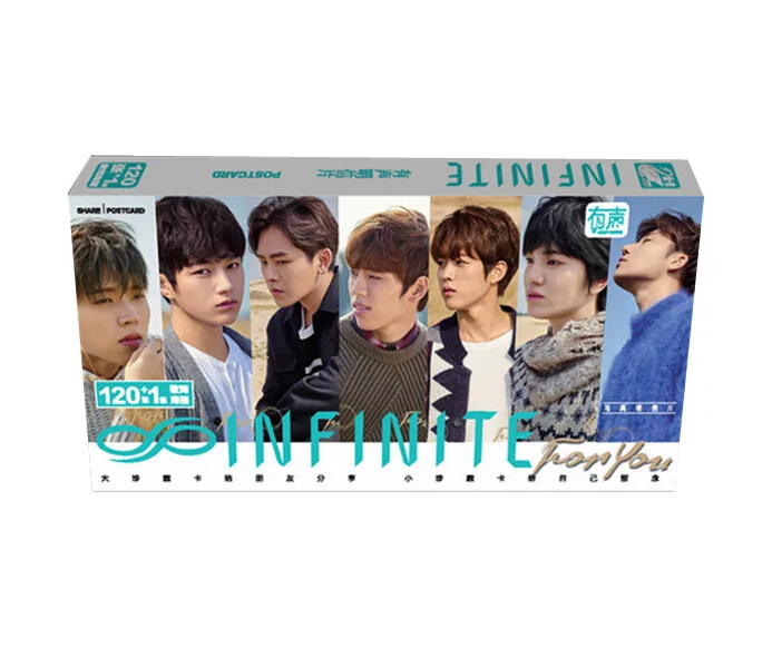 Venta caliente INFINITE alta разрешение Harajuku почтовый Sunggyu Ким Чан Dongwoo нам Myungsoo Woohyun k pop|pop|pop pop |